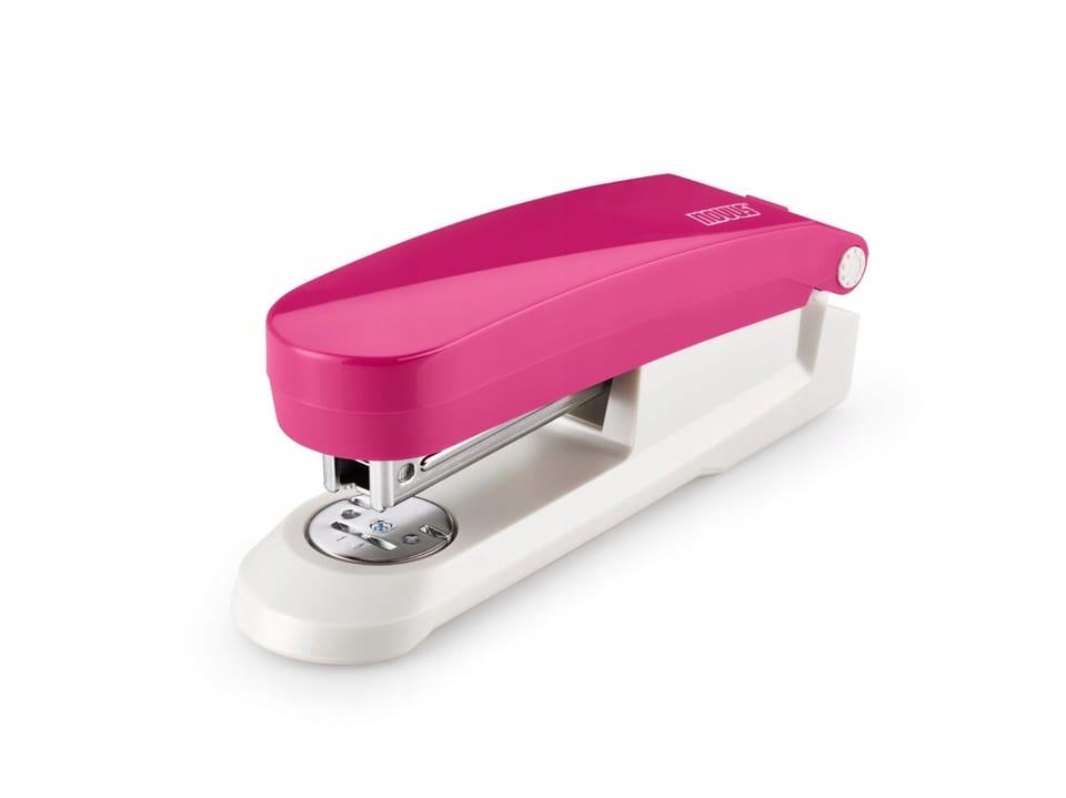 Zszywacz E20 różowy 20k NOVUS 020-1964