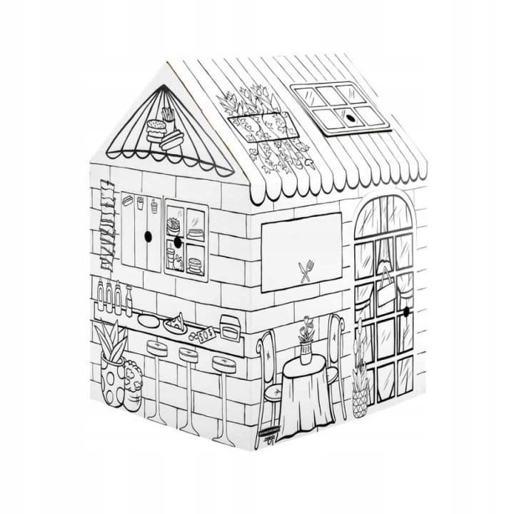 Domek do kolorowania CUKIERNIA&KAWIARNIA L 100053827 FELLOWES