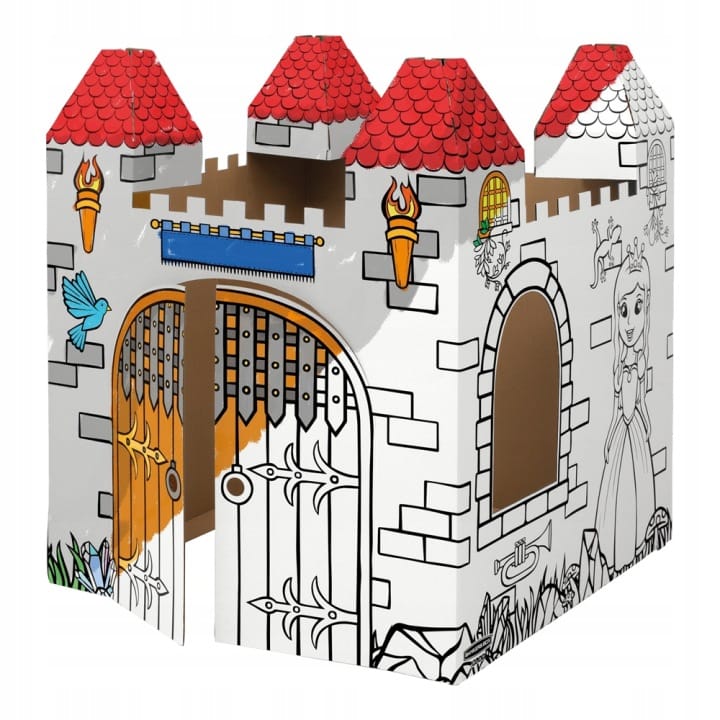 Domek do kolorowania ZAMEK XL 100142506 FELLOWES