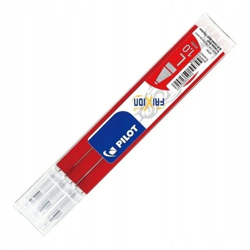 Wkład FRIXION 1,0mm czerwony (3szt) BLSFR10-R-S3 PILOT