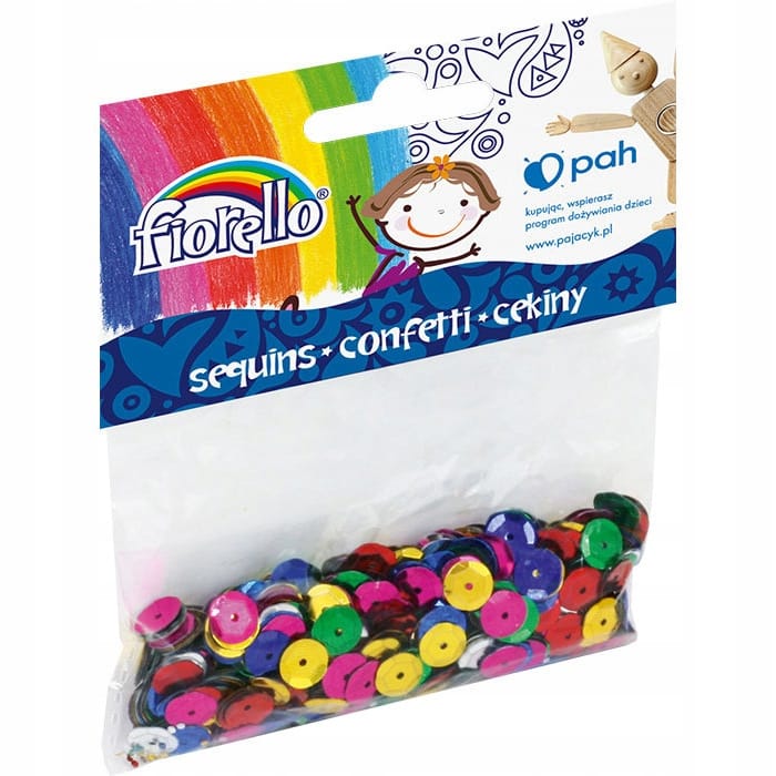 Cekiny konfetti FIORELLO kołka łamane GR-C14-8 170-2242