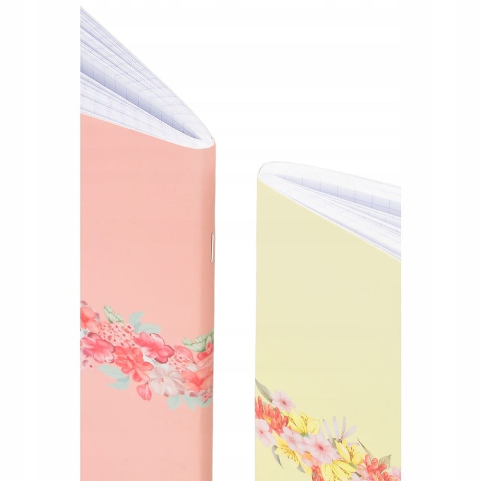 Zeszyt A5 60k kratka mix FLOWERS 400181450 OXFORD