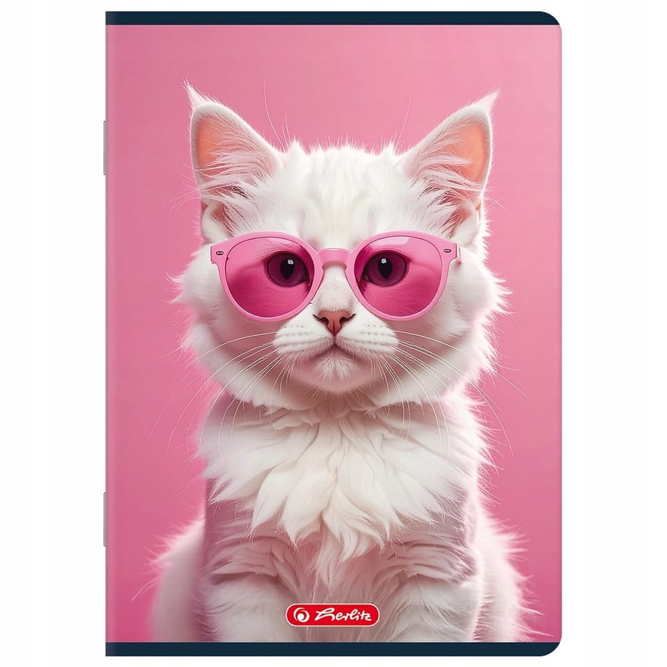 Zeszyt A5 60k kratka z marginesem mix 400206343 HERLITZ