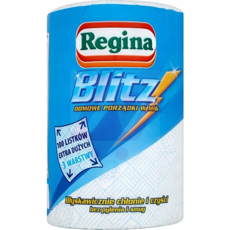 Ręcznik papierowy REGINA BLITZ 100 listków 3 warstwy