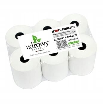 Rolki termiczne 57mmx6m (72szt) EMERSON rt05706wkff zdrowy paragon
