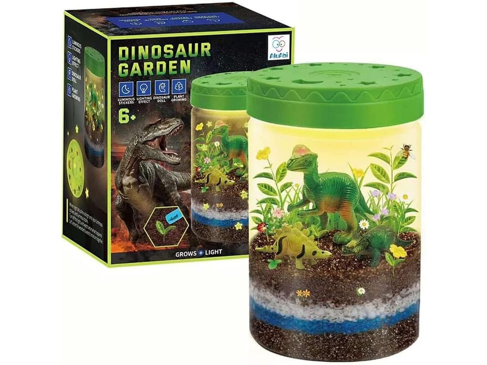 Hodowla Dinozaurów Terrarium Dinozaury Lampka Nocna Led Mini Projektor