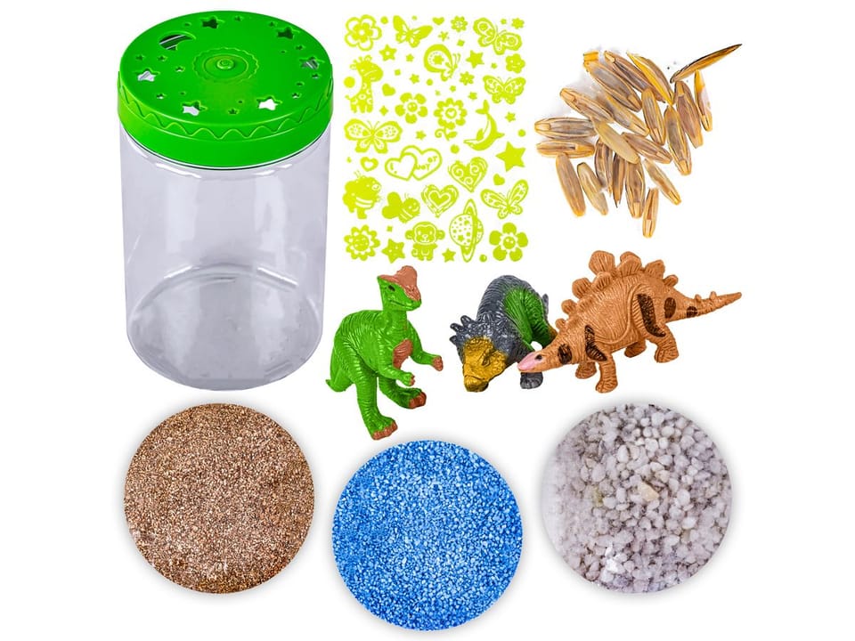 Hodowla Dinozaurów Terrarium Dinozaury Lampka Nocna Led Mini Projektor