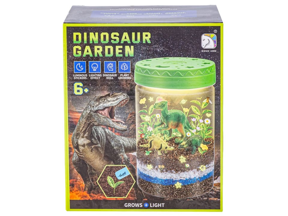 Hodowla Dinozaurów Terrarium Dinozaury Lampka Nocna Led Mini Projektor