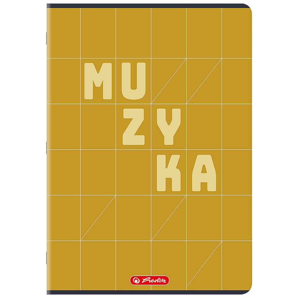 Zeszyt A4 16k pieciolinia MUZYKA pionowy 400206360 HERLITZ