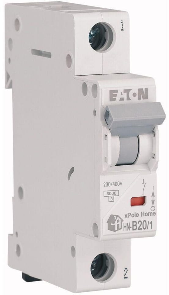 Wyłącznik nadprądowy 1P B 20A 6kA AC xPole Home HN-B20/1 194822