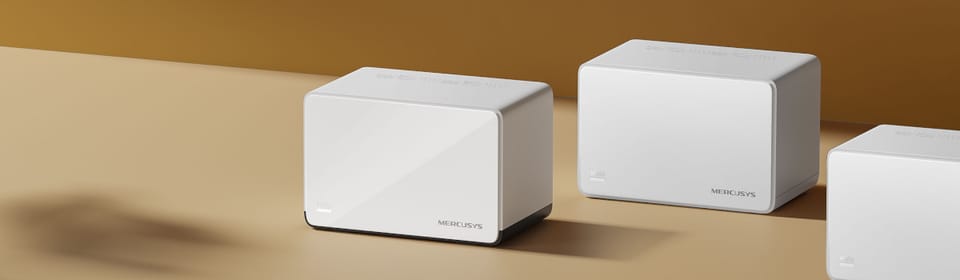Domowy system Wi-Fi Mesh AX3000 Mercusys Halo H85X(3-pack)