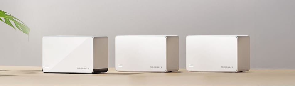 Domowy system Wi-Fi Mesh AX3000 Mercusys Halo H85X(3-pack)