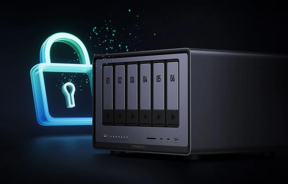 Serwer plików NAS Ugreen DXP6800 Pro, 6-dyskowy, Intel i5-1235U, 8GB DDR5, 2x 10GbE, 8K HDMI, SD 4.0