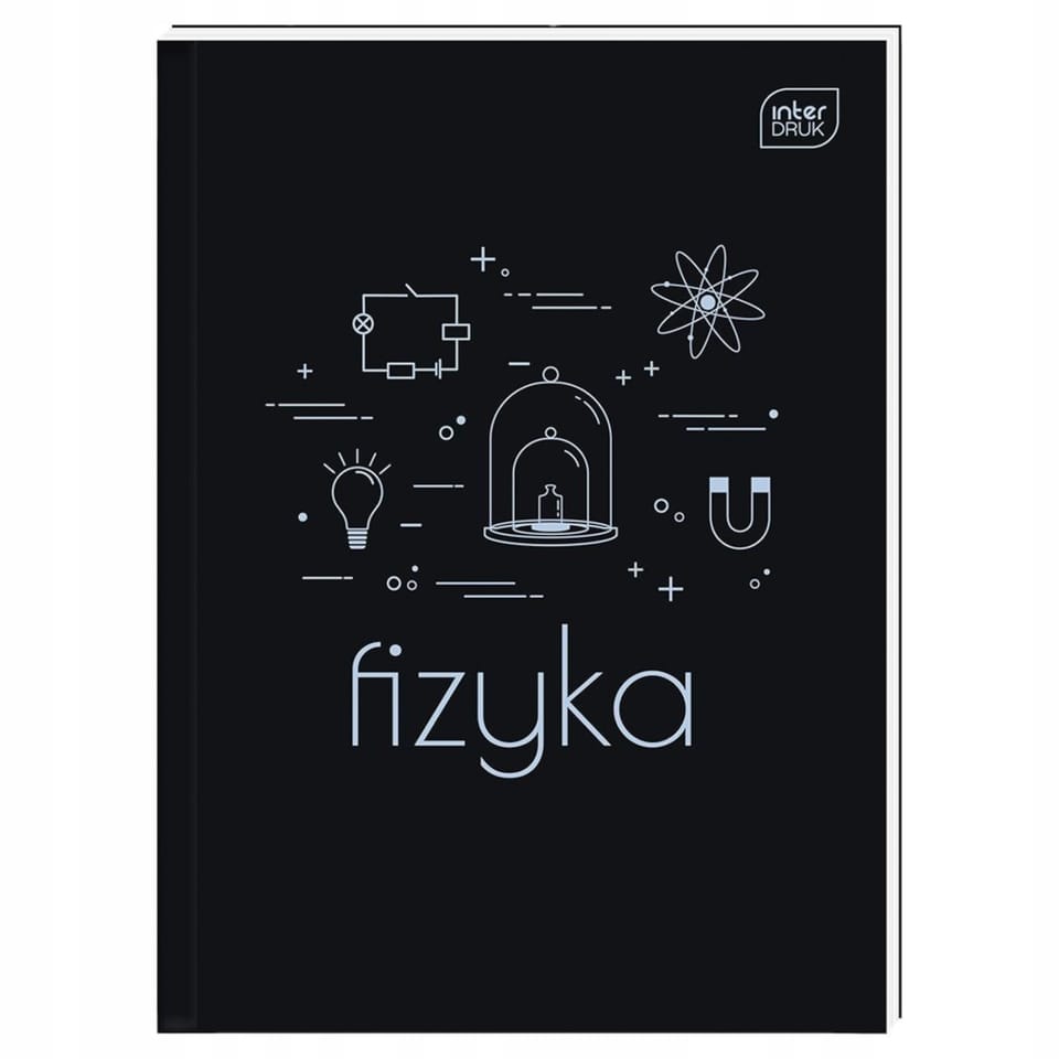 Brulion A5 80k kratka 70g Fizyka INTERDRUK