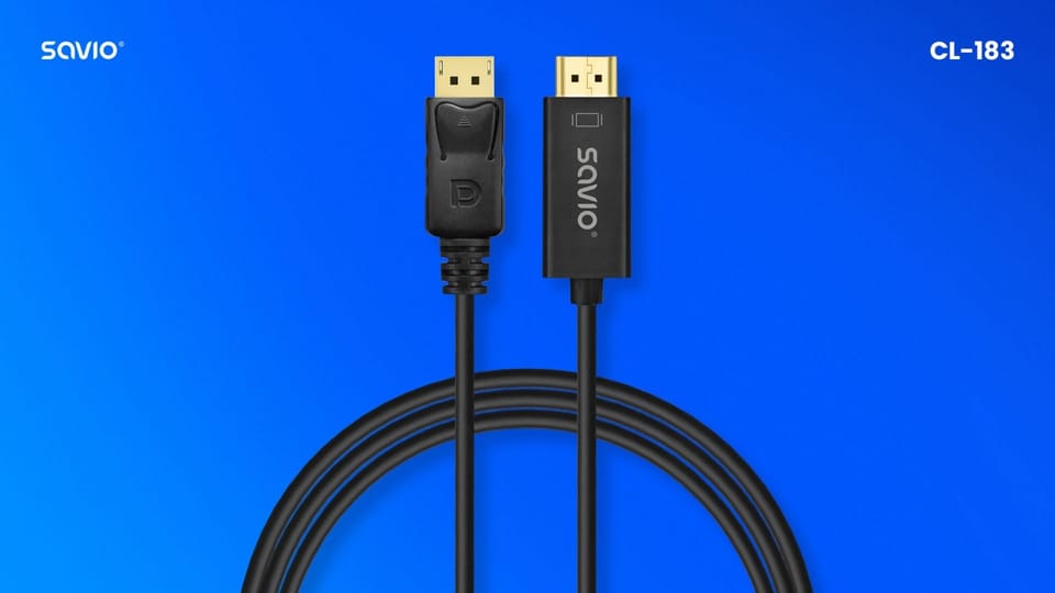 DP-HDMI Cable CL-183 1,5m, SAVIO