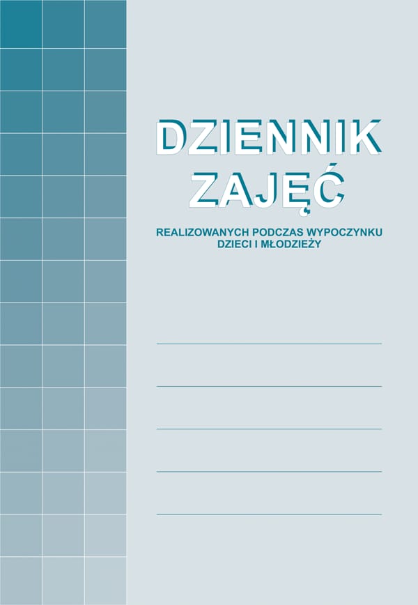 A-150-1 Dziennik zajęć real. podczas wypoczynku dzieci i młodzieży A4 Michalczyk i Prokop