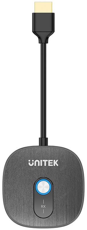 Unitek Dodatkowy odbiornik bezprzewodowy HDMI do nadajnika V1711A, czarny