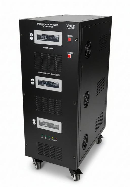 Stabilizator napięcia trójfazowy Volt Polska AVR PRO 45000VA 3% SERVO 3-F
