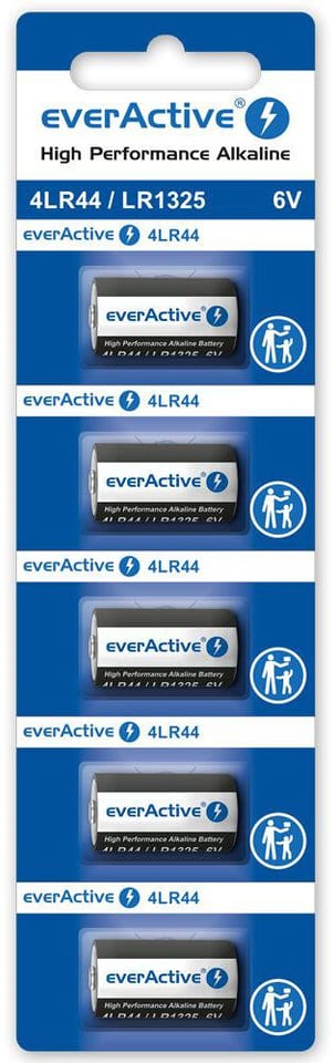 Bateria EVERACTIVE 4LR44/LR1325/544A 6V alkaliczna blister (5szt)