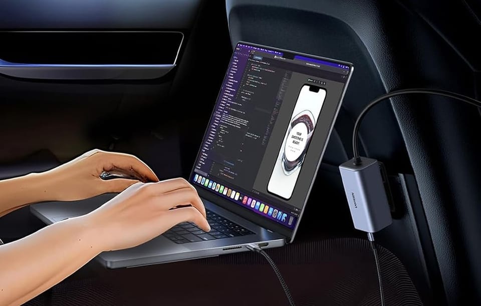 Ładowarka samochodowa UGREEN EC706 150W USB+3x USB-C