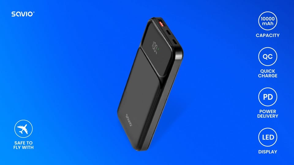 Powerbank BA-08 SAVIO