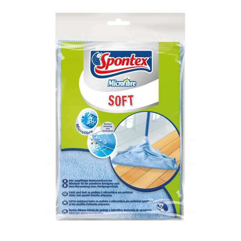 Ścierka do podłogi microfibra Soft 50x60cm SPONTEX 97044209