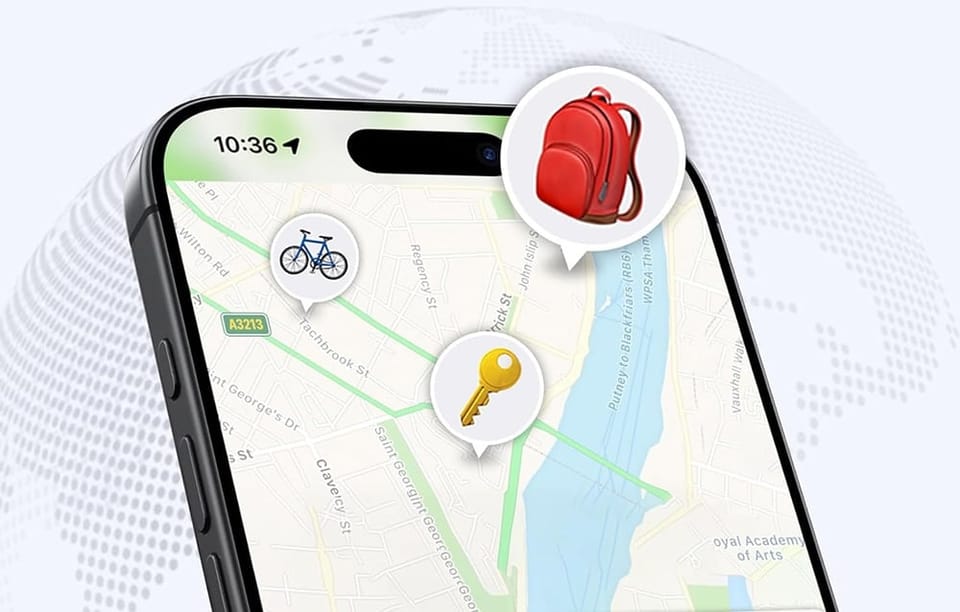 Inteligentny lokalizator Ugreen CM816 Smart Finder do iPhone / iPad / Mac, Bluetooth 5.2, zasięg 10m