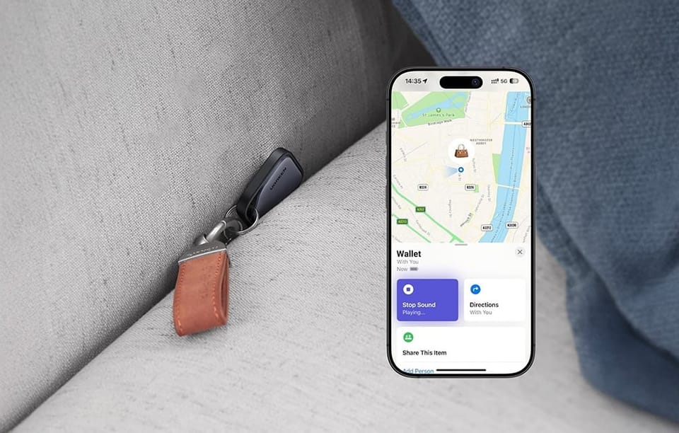 Inteligentny lokalizator Ugreen CM816 Smart Finder do iPhone / iPad / Mac, Bluetooth 5.2, zasięg 10m