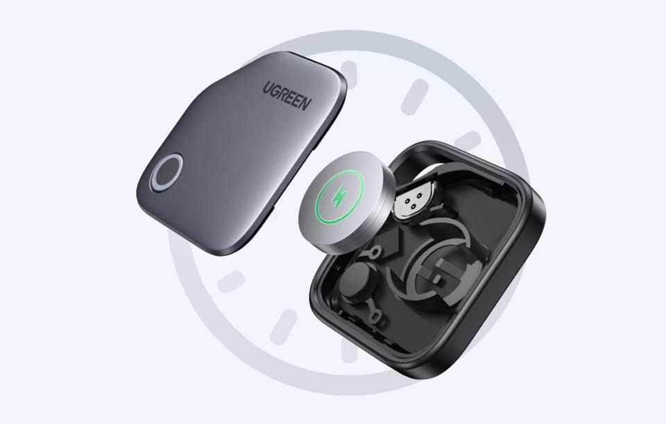 Inteligentny lokalizator Ugreen CM816 Smart Finder do iPhone / iPad / Mac, Bluetooth 5.2, zasięg 10m