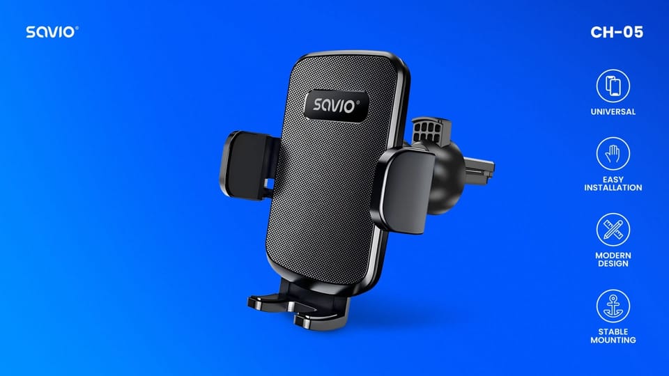 Car phone holder SAVIO CH-05