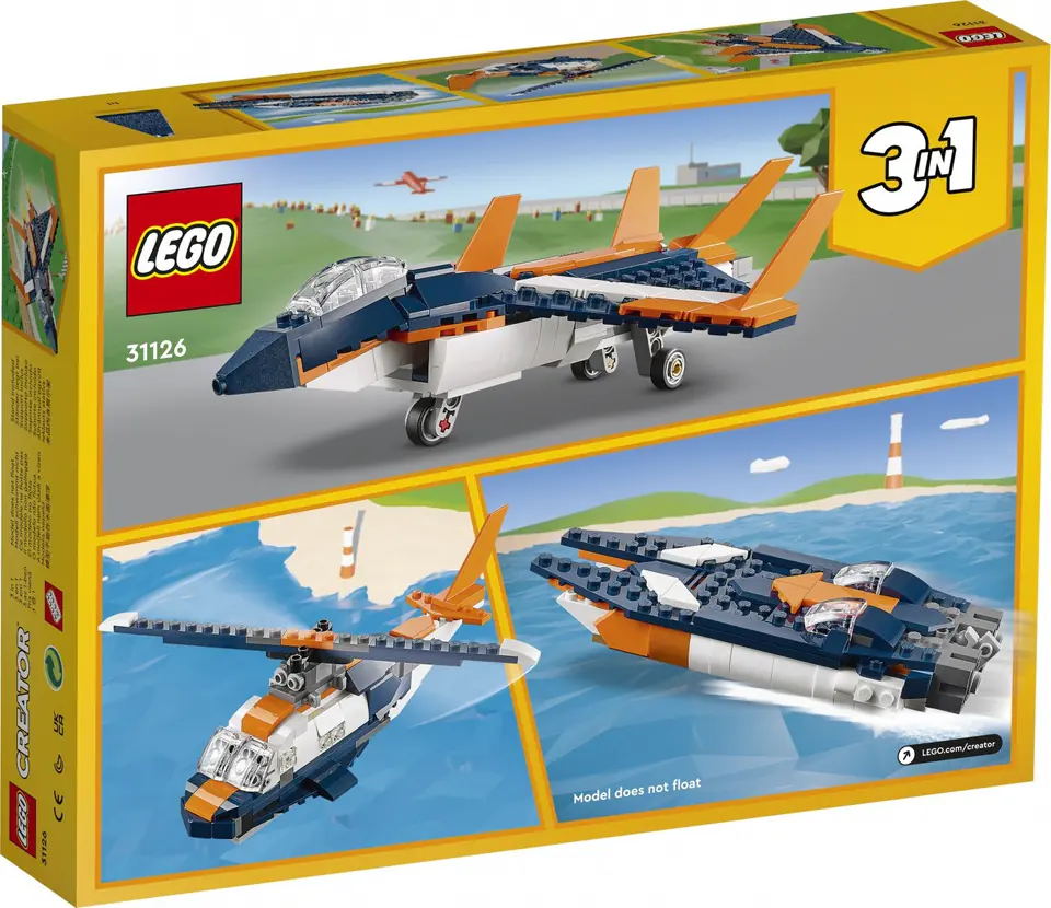 Lego best sale creator airplane