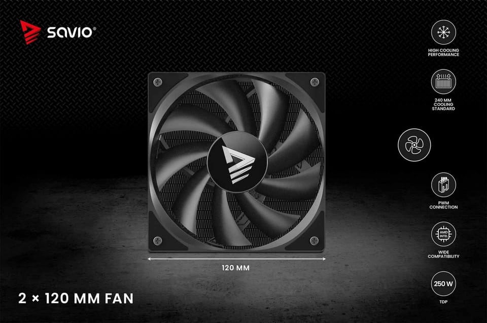 CPU liquid cooler NOX 240 mm