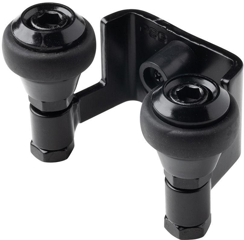 Uchwyt PSG 60.022.9005 42mm górny do bram przesuwnych (2 rolki) kolor czarny RAL9005