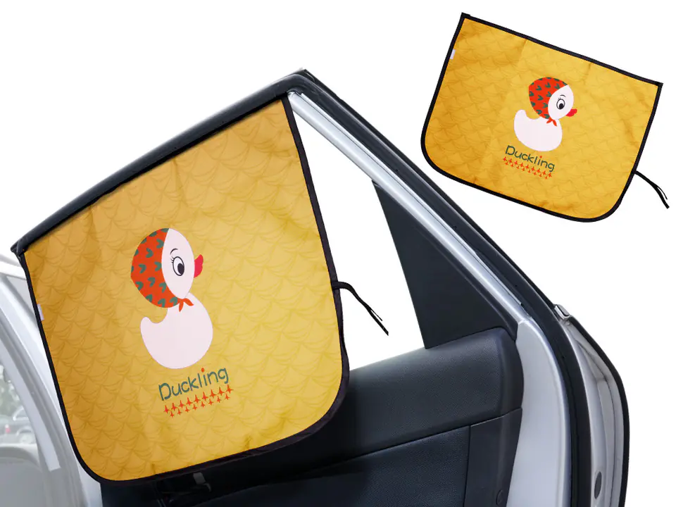 Curtain Magnetic Car Window Cover Duck