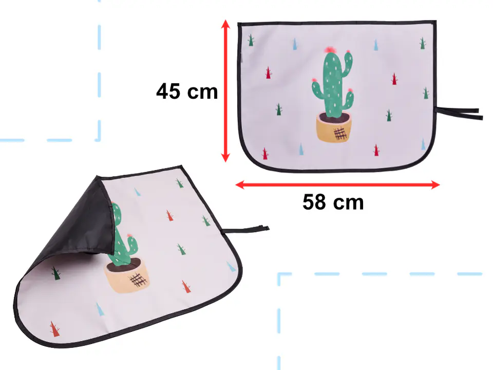 Curtain Magnetic Car Window Cover Cactus