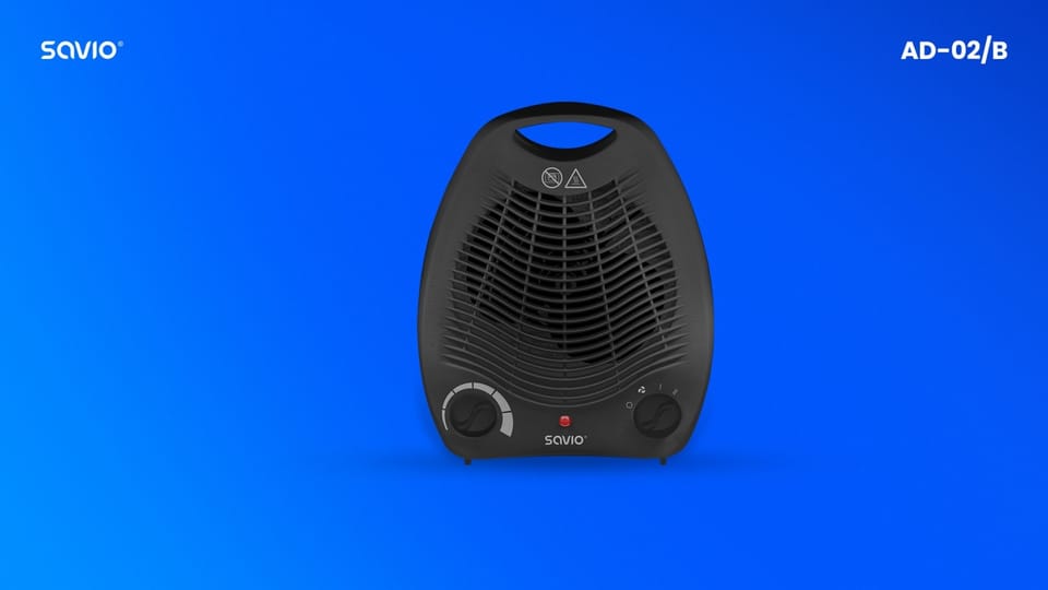 Fan heater AD-02/B 2000W