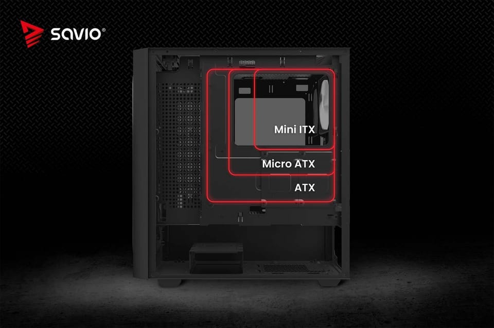 Case X1 NOCTIS RGB FLOW SAVIO