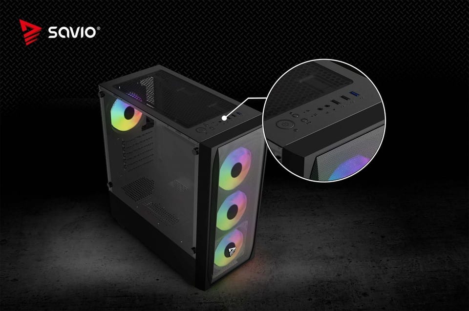 Case X1 NOCTIS RGB FLOW SAVIO