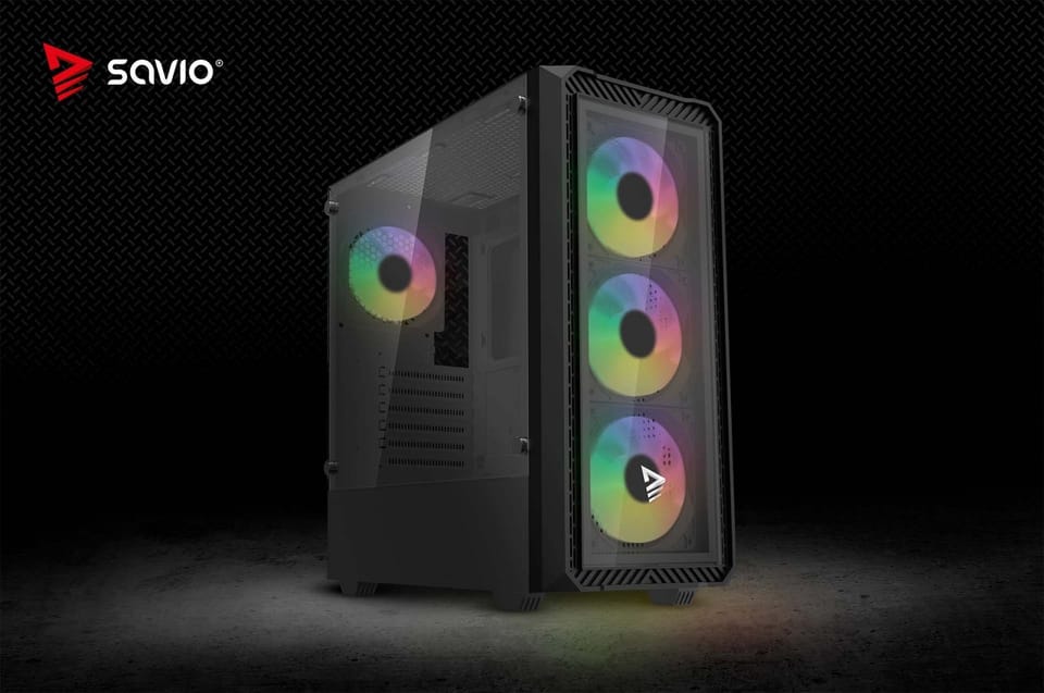 Obudowa komputerowa NOCTIS GLASS RGB X1
