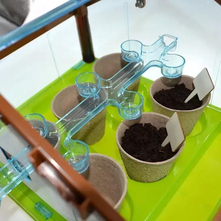 Szklarnia Dla Dzieci Mini Ogród Ogródek Plantacja + Akcesoria
