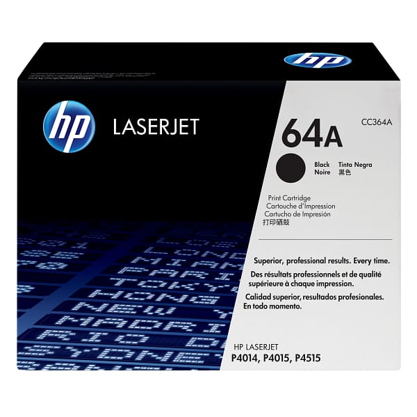 CC364A, 64A, HP LaserJet 64A Print Cartridge