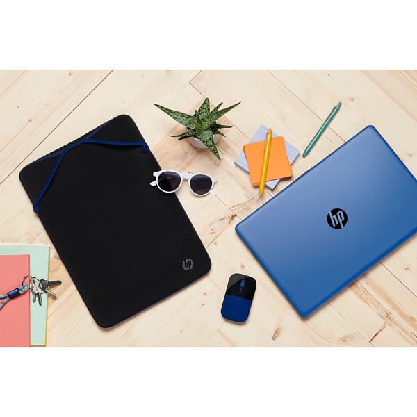 19C2 - HP Wireless Mouse Z3700 Gadget, Lumiere Blue HP 15 Reversible Protective Sleeve Oswego, Lumiere Blue HP 15 Laptop We