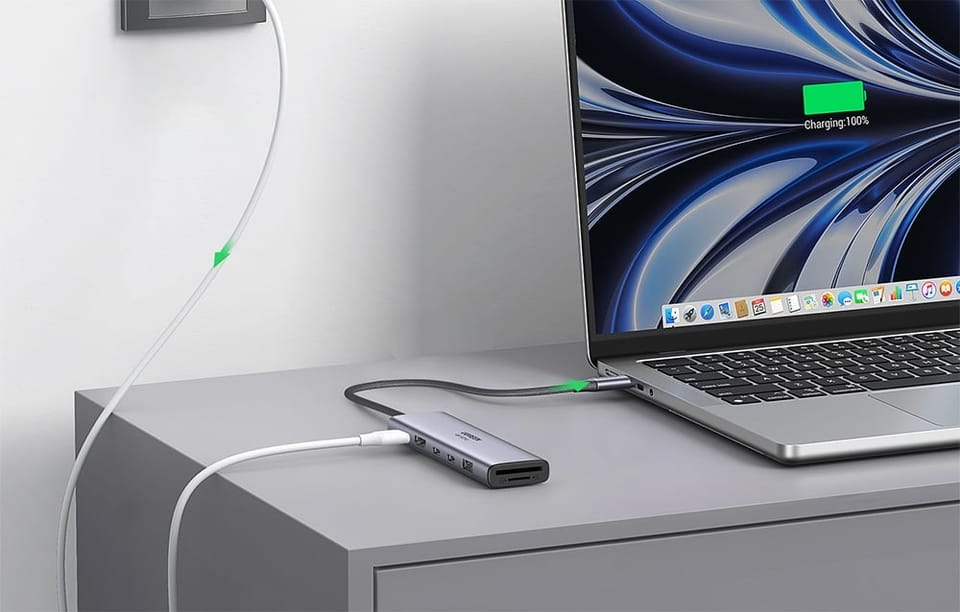 Hub UGREEN Revodok 7-portowy