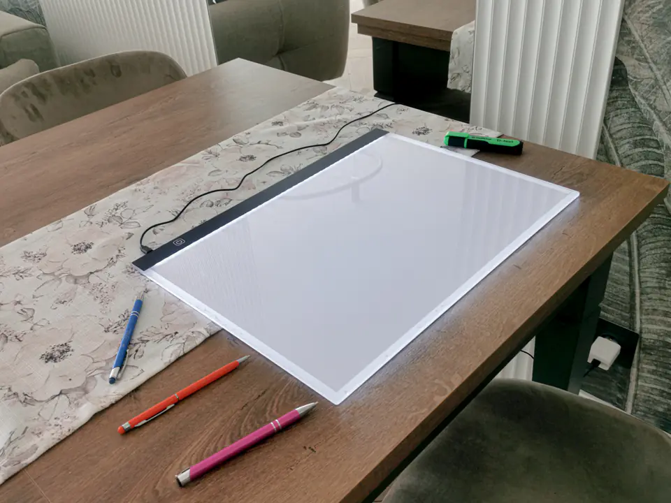 A3/A4/A5 USB-powered Ultra-thin LED Drawing Board Template Board