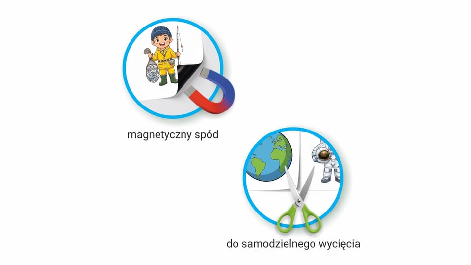 Zestaw kreatywny - magnetyczne zawody ZK-MZ-01 BIURFOL