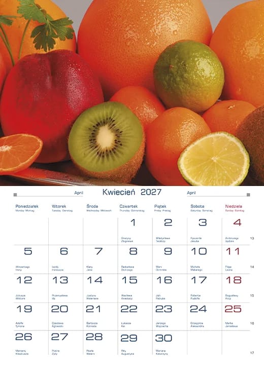 Terminarz DOMOWY - kuchenne klimaty TW-10-1 Michalczyk i Prokop