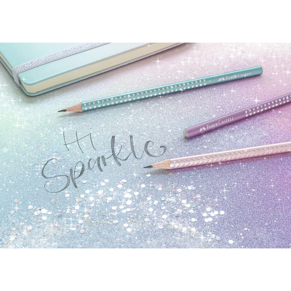 Ołówek SPARKLE METALLIC ROSE 118261 Faber-Castell