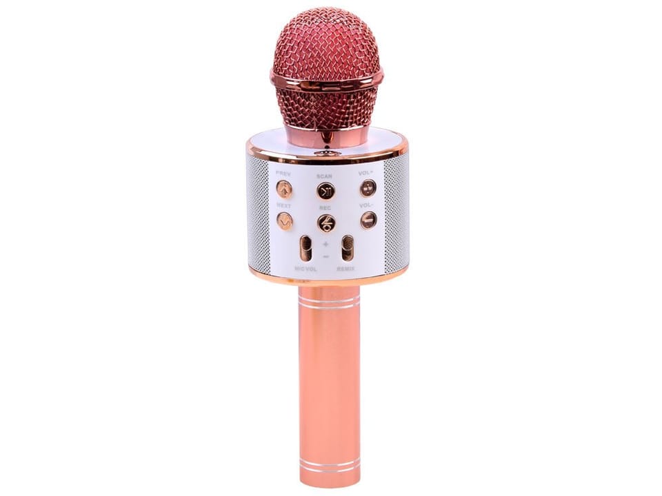 Mikrofon bezprzewodowy karaoke głośnik modulacja głosu bluetooth IN0136