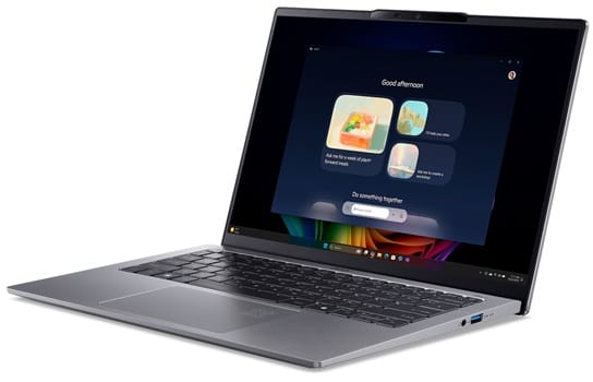 Notebook Acer Swift Go SFG14-64 14" WUXGA OLED/Ryzen AI 5 340/16GB/512GB PCIe NVMe/W11H