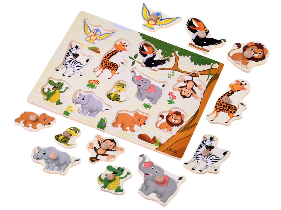 Puzzle drewniane DŻUNGLA układanka z uchwytami - 11 elementów ZA6417 pol_pl_Puzzle-drewniane-DZUNGLA-ukladanka-z-uchwytami-11-elementow-ZA6417-23873_3